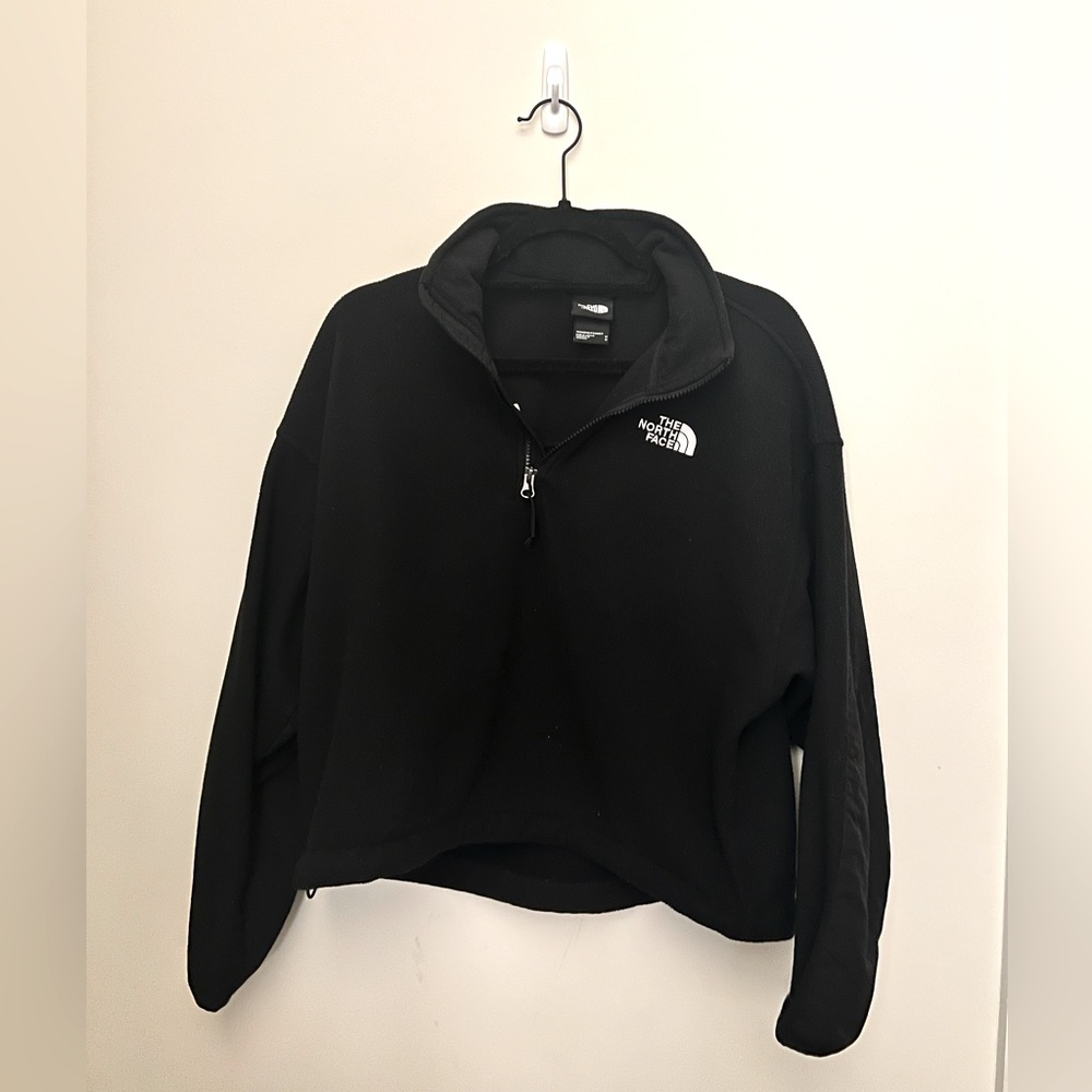 The North Face TKA Kataka Quarter Zip Fleece in Black